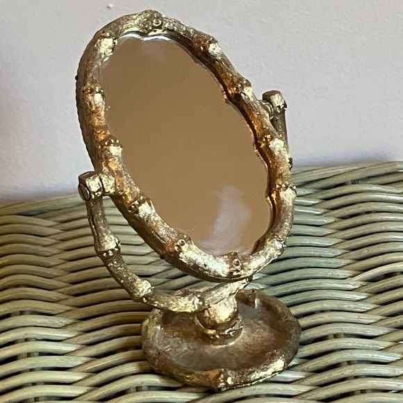 Vintage Gold Mirror - Picture 4 of 7